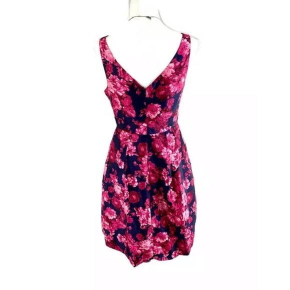 JESSICA HOWARD Floral Sleeveless Box Pleat Dress - Picture 4 of 5